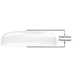 HASTHIP® Clear Rubber Door Stopper Wall Protector 6 Pack Self-Adhesive Silicone Gel Bumper Pads for Home Office Furniture Door Handle Cushion Anti-Collision Sound Dampening Transparent