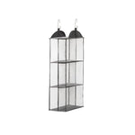 HASTHIP® Organizador Colgante de Bolsos con 6 Compartimentos Integrados,diseño de Doble Fila,Caja Almacenamiento Transparente Tela Oxford para Armario y Estante Bolsos