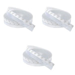 HASTHIP® 1 Roll 10M Window Seal Strip, Window Weather Stripping, 35MM Door Weatherstrip, Door Seal Strips, Weather Stripping for Doors and Windows (Transparent), Silicone 3 PCS