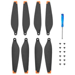 HASTHIP® Mini 3 Pro Propeller Set, 8Pcs Low Noise Quick Release Replacement Blades Compatible with DJI Mini 3 Pro Drone, Lightweight Durable Wings with Screws & Screwdriver