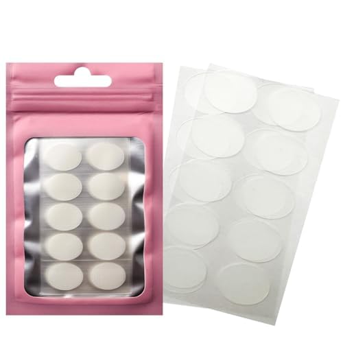 HASTHIP® 600 Parches de Soporte para Lóbulos de las Orejas – Adhesivo Fuerte y Transparente,Protege Contra Desgarros,Evita Dolor y Estiramiento al Usar Pendientes Pesados Impermeables Sin Látex