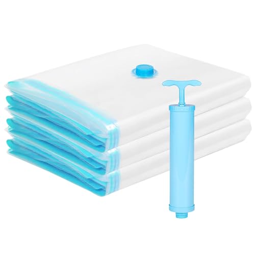 HASTHIP® 3 Jumbo Vacuum Storage Bags for Clothing