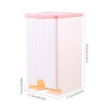 HASTHIP® Sanitary Pads Dispenser for 25-30 Pads Wall Mounted Box Napkin Holder Dustproof Waterproof Bathroom Organizer 11.5cm x 19.5cm 3 PCS