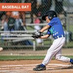 HASTHIP 32-Inch Aluminum Baseball Bat with Rubber Grip