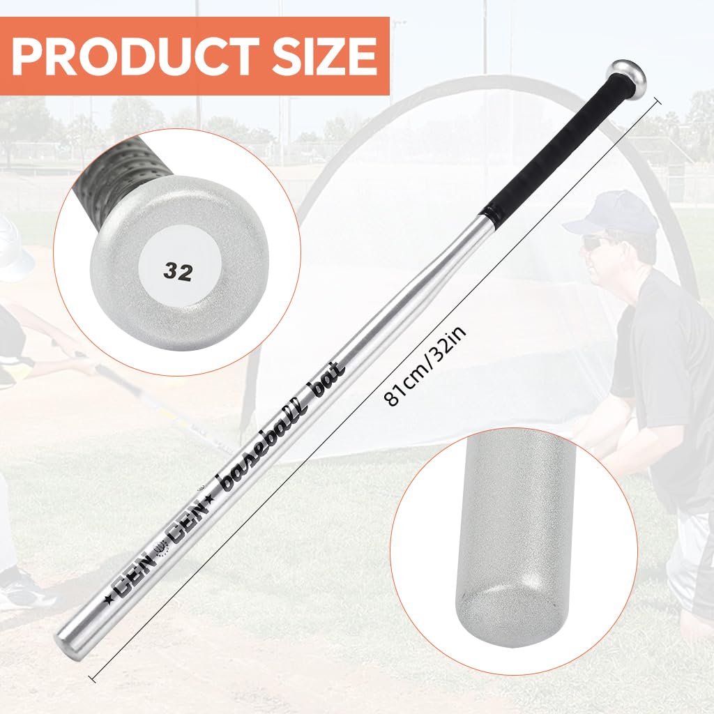 HASTHIP 32-Inch Aluminum Baseball Bat with Rubber Grip