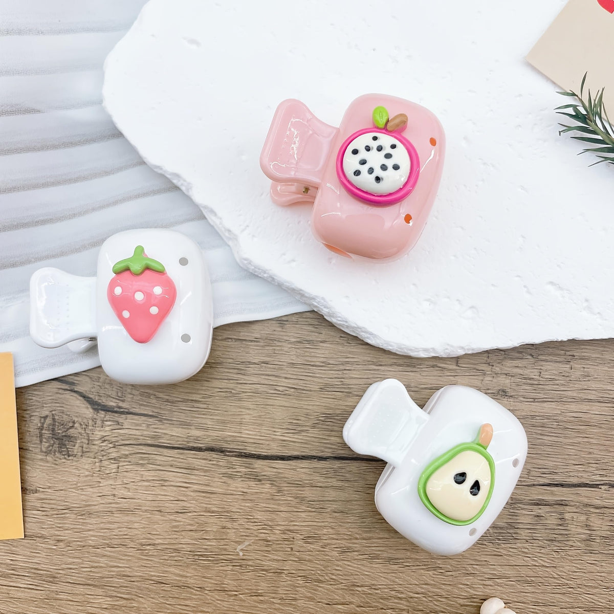 HASTHIP 6-Piece Toothbrush Covers with Clip Closure for Travel and Bathroom Storage