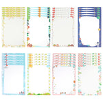 HASTHIP Stationery Writing Paper Set with Double-Sided European Retro Borders for Notes