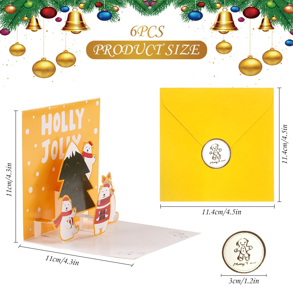 3d pop up cards snowman design, green paper, winter lights