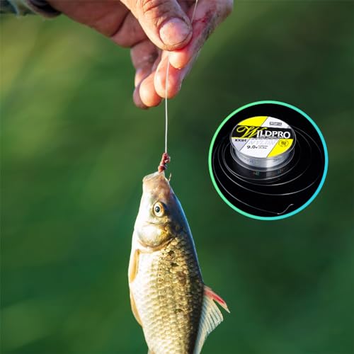 HASTHIP® Fishing Wire 100m 0.5mm Fishing Line Clear Nylon String Invisible Hanging Beading Wire Strong Abrasion Resistant Monofilament Line 39lbs Monofilament