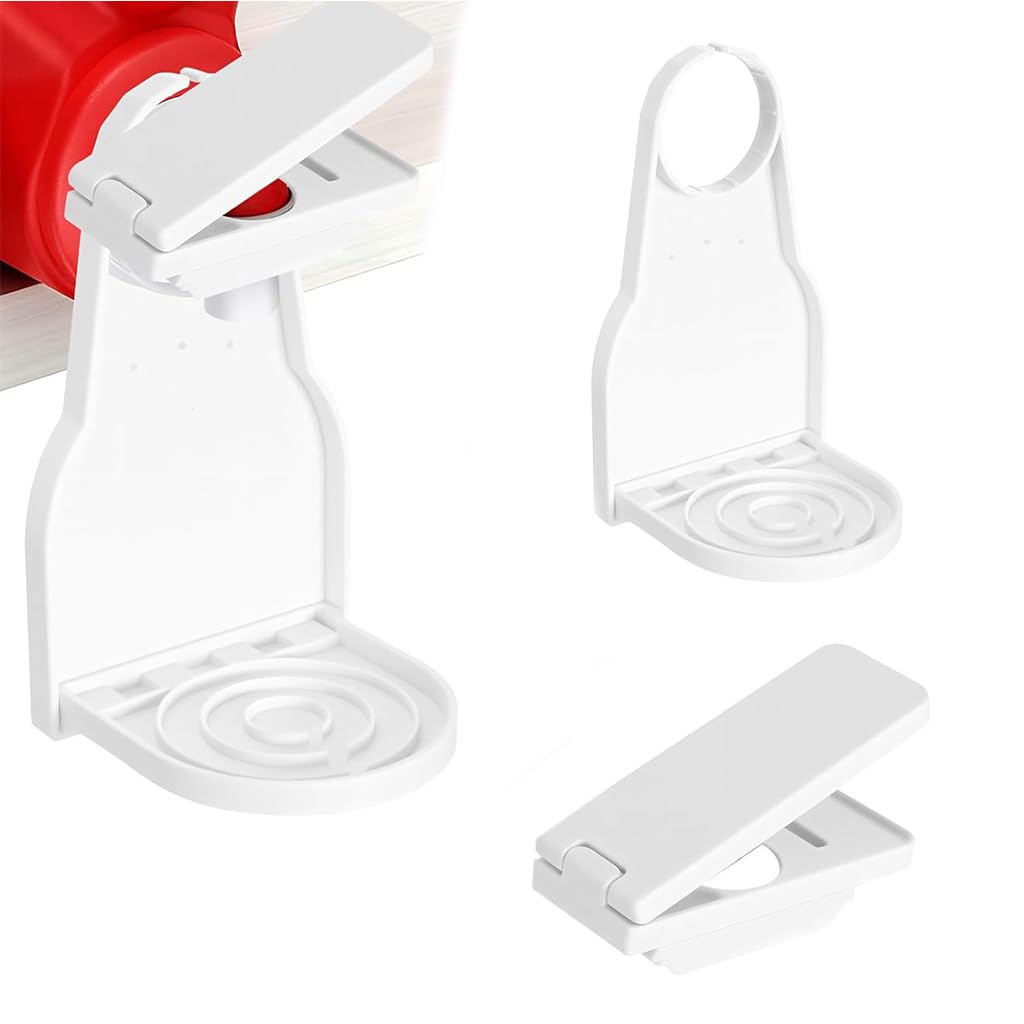HASTHIP Laundry Detergent Dispenser for Bottles with Press Type Nozzle and Cup Tray | Universal Fit