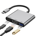 HASTHIP® USB-C to HDMI Multiport Adapter with HDMI 4K@60Hz Output