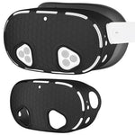 HASTHIP® Skin Cover for Meta Quest 3S VR Headset Anti-Scratch Silicone Cover Anti-Slip Honeycomb Pattern Design Snug Fit Protective VR Headset Accessories, Only Cover