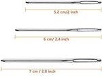 HASTHIP Large Eye Blunt Needles for Yarn Knitting and Sewing with 9 Piece Set | Stainless Steel