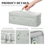 HASTHIP® Travel Carrying Case Compatible with Dyson Airwrap, Shark Flexstyle, Revlon Hair Dryer Styler, Double-Layer Storage Bag for Hair Tools & Accessories, Protective Organizer for Brushes &