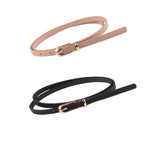 HASTHIP® Cinturón fino de 2 piezas para jeans mujer
