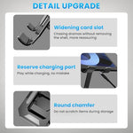 HASTHIP® Foldable & Adjustable Laptop and Tablet Stand Holder, 360° Rotating Metal Ergonomic Riser with Ventilated Cooling, Anti-Skid Support for Desk, Compatible with 4.7"-12.9" iPad Pro/MacBook