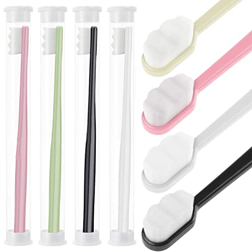 HASTHIP® Extra Soft Toothbrush for Sensitive Teeth & Gums, Ultra Fine 15000 Micro Bristles