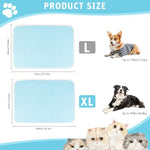 HASTHIP® Small Dog Mat 100x75cm, Cool Summer Pet Bed, Comfortable Sleeping Pad for Dogs and Cats, Easy Clean, Supports Up to 90lbs, Breathable Portable Cushion for Pets