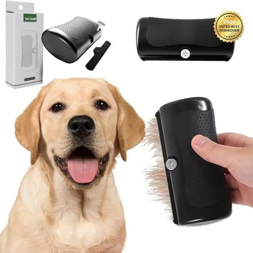 HASTHIP® Pet Care Brush, Dog Deshedding Brush, Anti-slip Handle Dog Brush for Dogs, Deshedding Dog Brush Pet Hair Removal Brush Grooming Tool Grooming Combs for Cat Dog