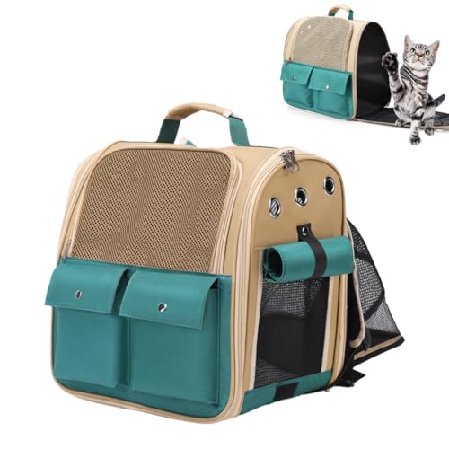 HASTHIP® LarGreenCat Backpack Carrier
