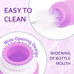HASTHIP® 16 Pack Travel Bottles Set, TSA Approved Leak Proof 60/90ml Silicone Containers, BPA Free Refillable Travel Size Jars, Spray & Pump Dispenser for Toiletries, Shampoo, Lotion
