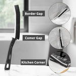 HASTHIP® 5Pcs Gap Cleaning Brush, Tiles Cleaning Brush, Sink Cleaning Brush, with PP Handle Utility Narrow Brushes Window Cleaning Brush for Tiles, Window, Wall Crevices, Kitchen Sink