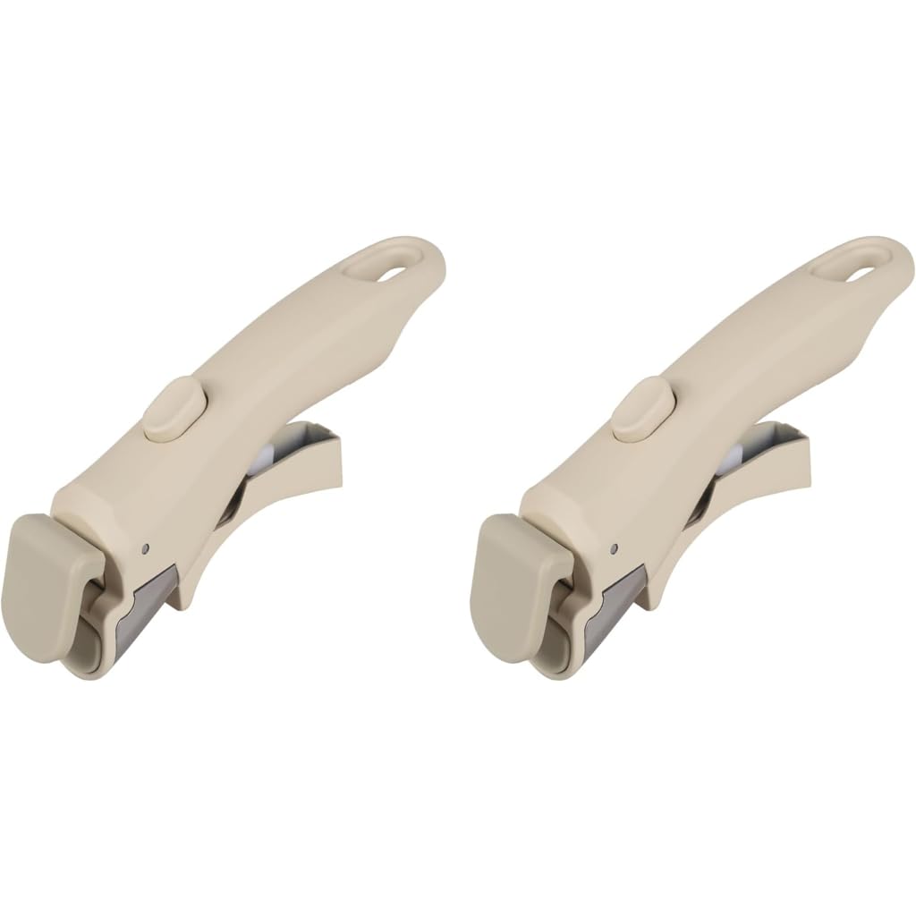 HASTHIP Universal Detachable Pot Handle for Handleless Pans with Secure Anti Slip Grip 2PCS