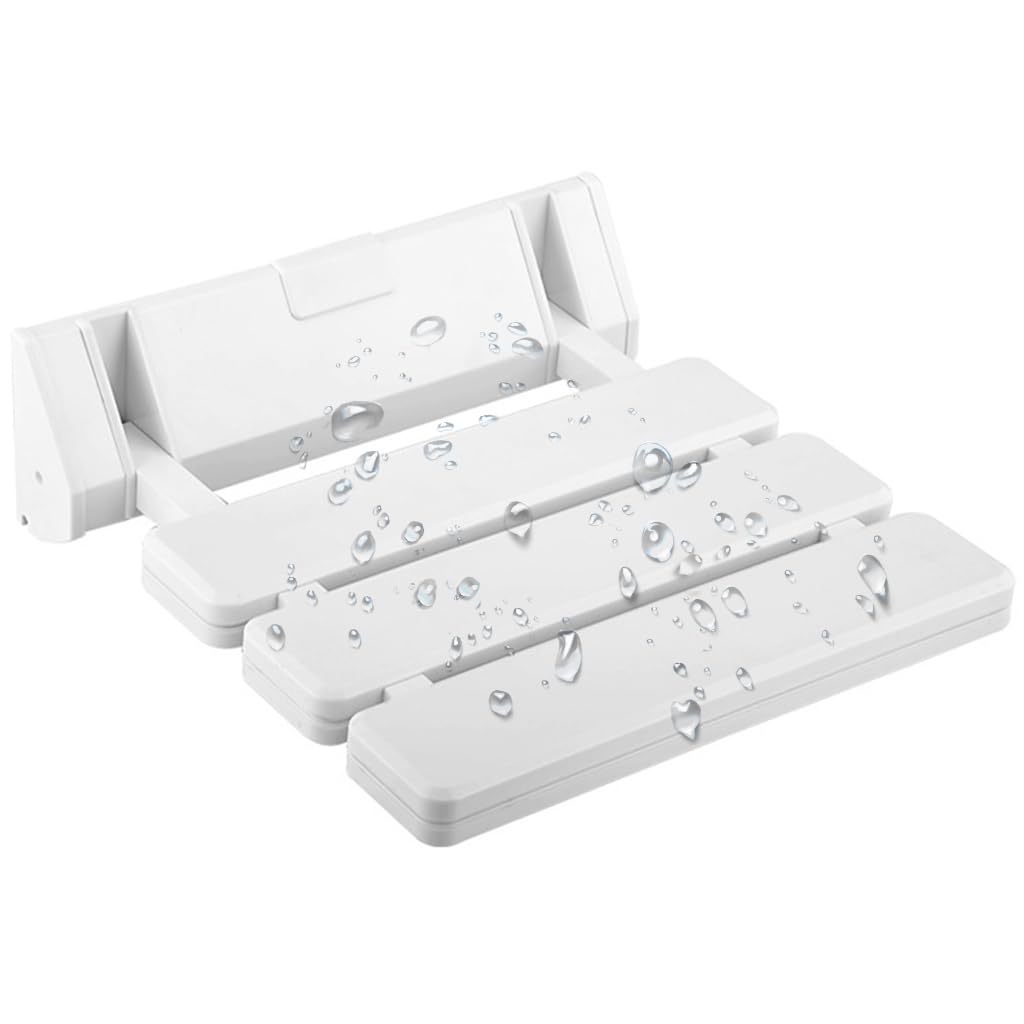 HASTHIP® Folding Shower Seat Wall Mounted