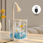 HASTHIP® Small Fish Tank, Glass Aquarium Starter Kit