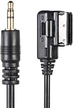 Media Music Interface AMI MMI 3.5mm Audio AUX Adapter Cable for Audi A3A4A5A6A8Q5Q7R8TT(1.5M)