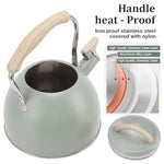 HASTHIP® 3L Stainless Steel Tea Kettle, Whistling Hot Water Pot for Stove and Induction, Anti-Scald Handle, Coffee & Tea Maker for Kitchen, Camping, RV