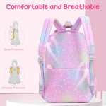 HASTHIP® Mochilas escolares para niñas de 7 a 12 años - Rosa