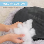 HASTHIP® Paw Inspired Furr-O Burrowing Pet Bed, Cozy Washable Small Animal Hideout Cave, Plush Hamster, Guinea Pig, Rabbit, Ferret, Chinchilla, Hedgehog House, Cage Accessories, Warm Sleeping Nest