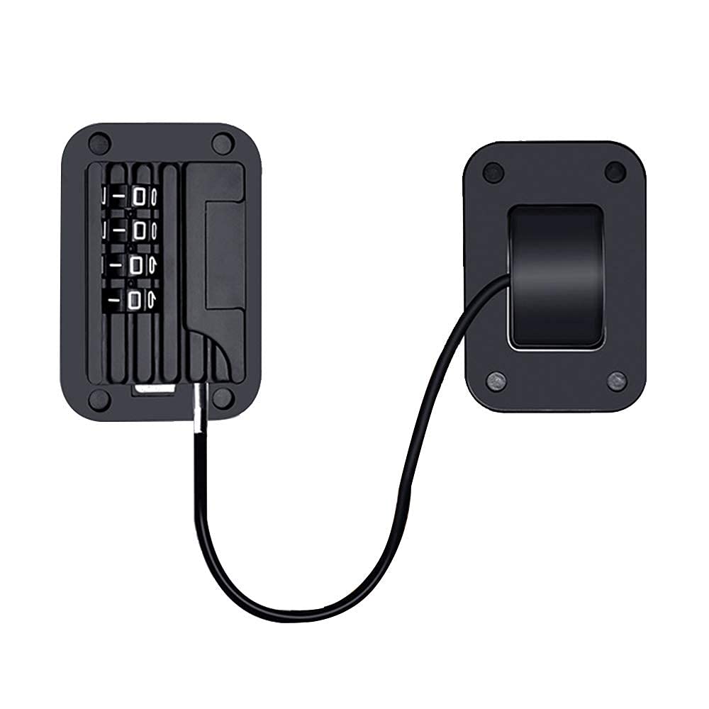 HASTHIP® Cerradura de Refrigerador con Contraseña,Bloqueo de Puerta Congelador y Armario,Cable Seguridad Adhesivo Fuerte para Bebé y Niño Multiusos Fácil Instalar (Multi-Color1)