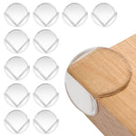 HASTHIP® Protectores de Esquinas 60 Piezas,Protector de Mesa Silicona Transparente,Seguridad Infantil para Muebles y Mesas