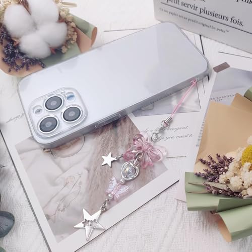 HASTHIP® 4 colgantes bonitos para teléfono de niñas, estilo kawaii