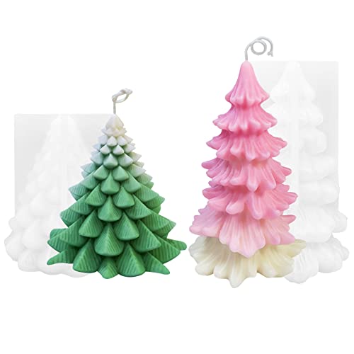 HASTHIP® 3D Christmas Tree Shape Resin Casting Silicone Mold