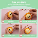 HASTHIP® DIY Crochet Kit Set of 4Pcs DIY Cartoon