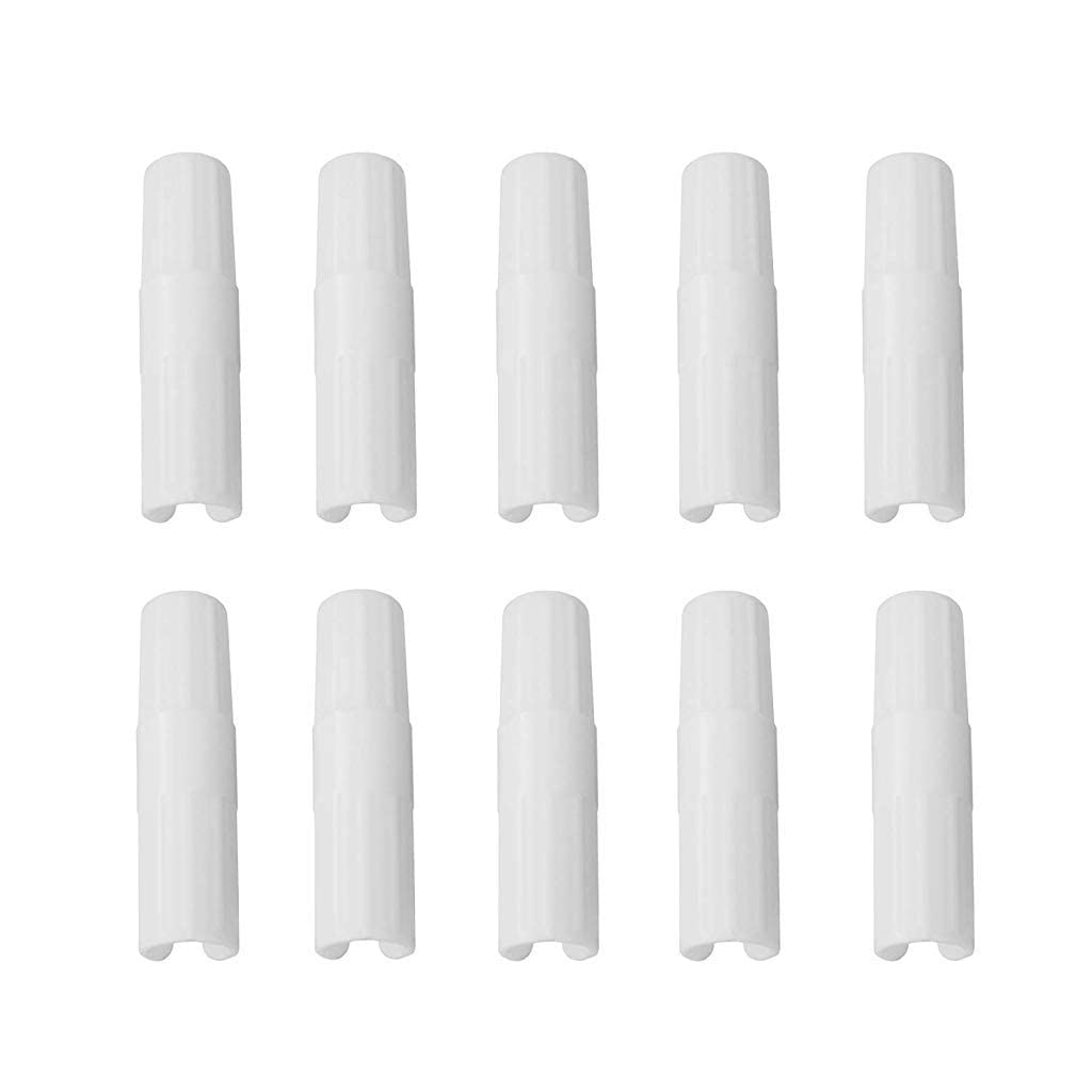 10pcs Sheet Clips Fastener Sheet Holders Keep The Bed Sheets Smooth and Tight Fit for Various Mattresses with Raised Edge (White)