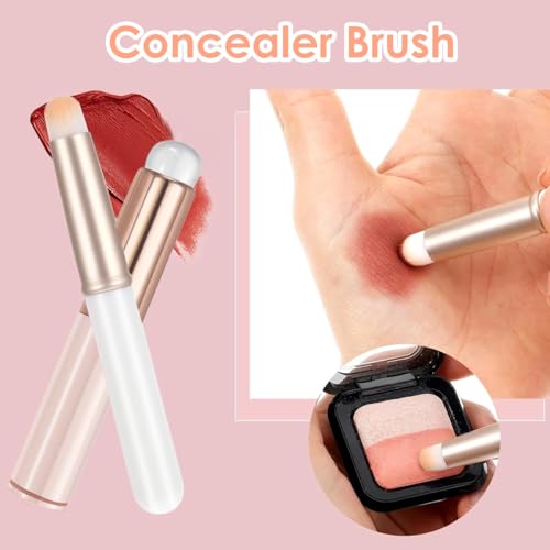 HASTHIP® Silique Silicone Lip Brush Set 3pcs, Reusable Makeup Applicator for Lipstick, Lip Gloss, Balm, Mask, Concealer, Eyeshadow, Multi-Use Beauty Cosmetic Tool