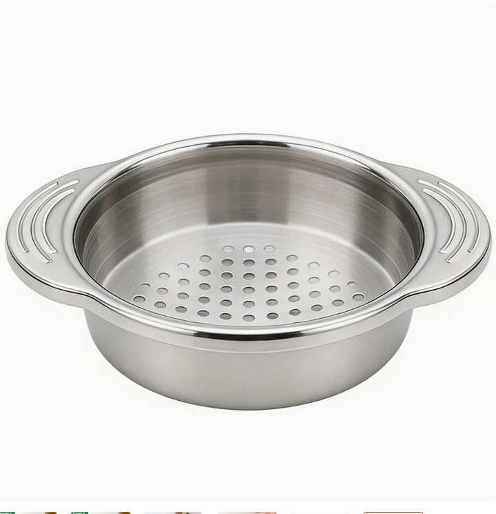 HASTHIP® Colador de Atún de Acero Inoxidable 304,Prensa Escurridor para Latas Atún y Conservas,Filtro Grado Alimenticio Aptos Lavavajillas para Drenar Aceite y Agua