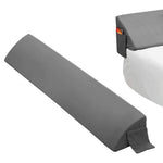 HASTHIP Headboard Cushion for Bed with Side Phone Pocket 39 x 10 x 6 in Grey Foam | Gap Cover Pillow for Comfortable Support