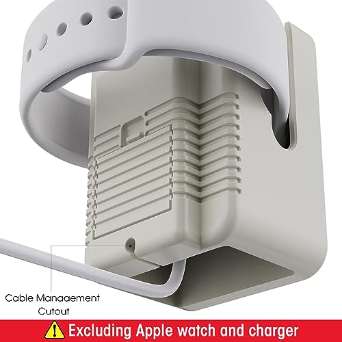 HASTHIP® Silicone Charging Stand Compatible with Apple Watch Ultra/SE/Series 9/8/7/6/5/4/3/2/1, Retro Cartoon Magnetic Wireless Charger Holder Dock, Nightstand Mode Organizer