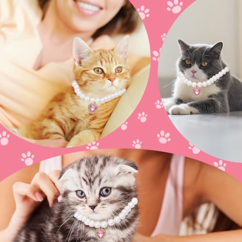 HASTHIP® Jewelry Cat Collar,Pet Collar Jewelry Necklace