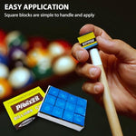 HASTHIP® 12pcs Snooker Chalk, Cue Chalk for Pool, Billiards, Snooker | Small Square Chalk Blocks to Enhance Friction, Spin & Accuracy | Prevent Miscues & Improve Shot Control | Portable & Easy to Use