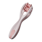 HASTHIP® Finger Massage Tools for Finger Hand Massage, Hand Massager for Arthritis and Carpal Tunnel, Silicone Massage Roller for Hands, Palm & Wrist-Pink