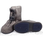 HASTHIP® Silicone Rain Shoe Cover for Rain Waterproof Shoe Cover for Kids Men Women with Double-Breasted, Anti-Slip TPE Sole Wear-resistant Reusable Shoes Protector for Rainy Season (for Size 5.5-7.5)