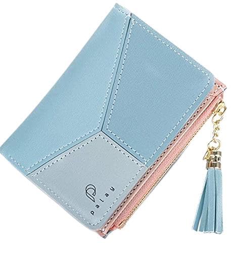 HASTHIP® Small PU Leather Multi Wallets Credit Card Holder Coin Purse Zipper -Small Secure Card Case/Gift Wallets For Women Stylish