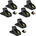 HASTHIP® 6PCS Rat Traps House Garden Patio Reusable Mouse for Mice Rats Chipmunks Squirrels Hamsters and Other Rodents Quickly Slam Killer Indoor Outdoor