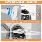 HASTHIP® Flexible Magnetic Door Prop for Front Load Washing Machine and Dryer, Adjustable Ventilation Door Holder with Strong Magnet